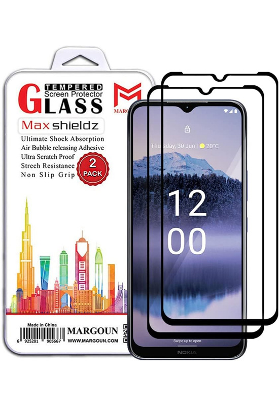 2 Pack for Nokia G11 PLUS  Screen Protector Side Black
