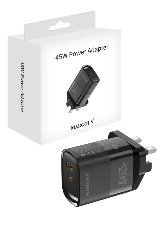 USB-C & Type C 45W Power Adapter 