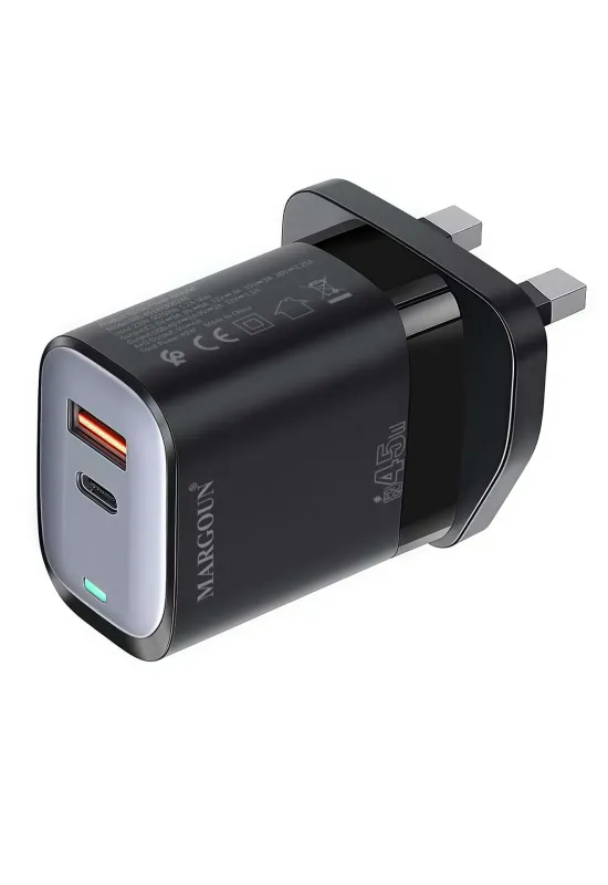 USB-C & Type C 45W Power Adapter 