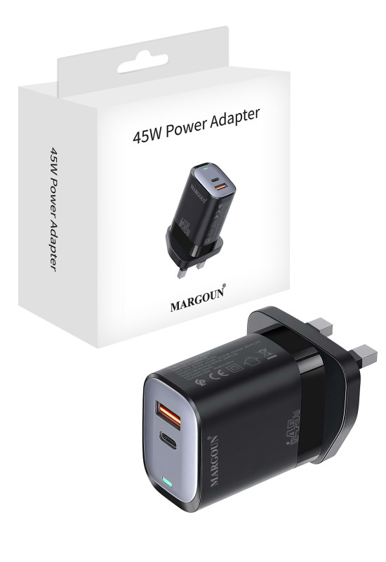 USB-C & Type C 45W Power Adapter 