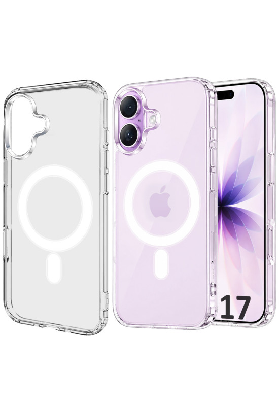 iPhone 17 Series Clear Case with Magsafe